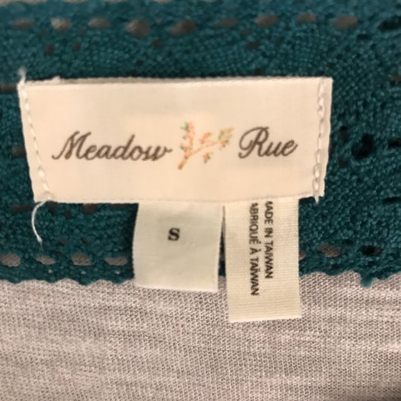 ❌SOLD❌Anthropologie Meadow Rue Peplum Floral - Picture 4 of 8